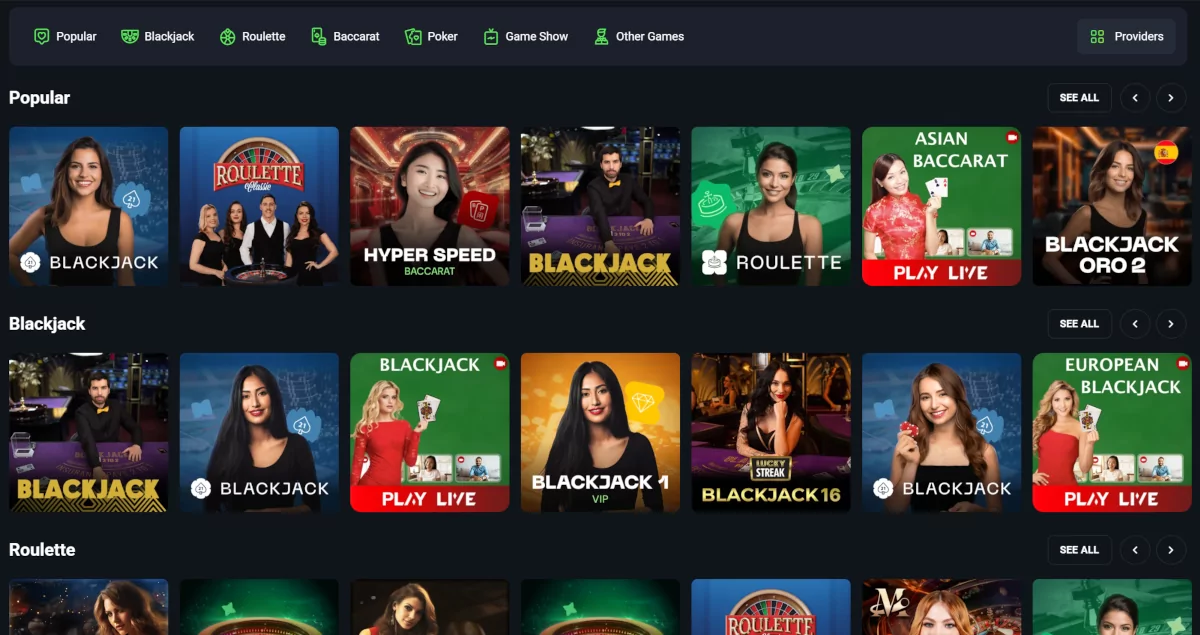 Luckywave Casino – Speel slots en live spellen met echt geld image 3
